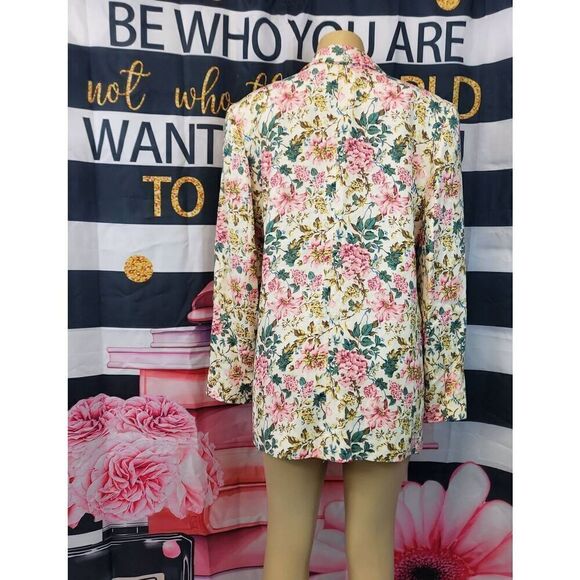 Vintage floral blazer - Picture 6 of 6